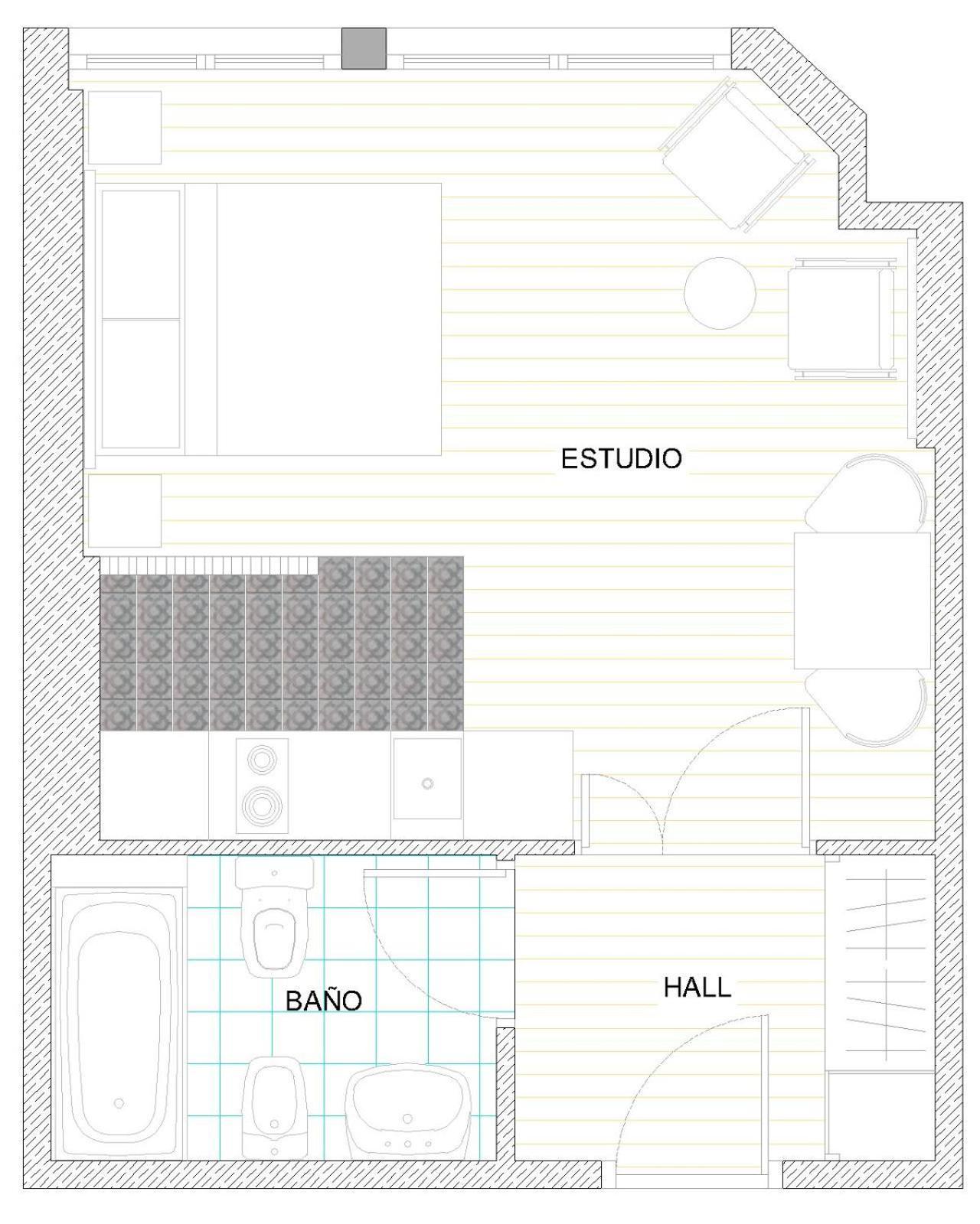 La Plazuela Urban Estudio - Vut-1241-As 기욘 외부 사진